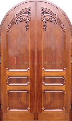 Металлическая арочная дверь ДА-9 в салон красоты в Лобне