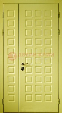 Салатовая тамбурная дверь ДТМ-28 в Лобне